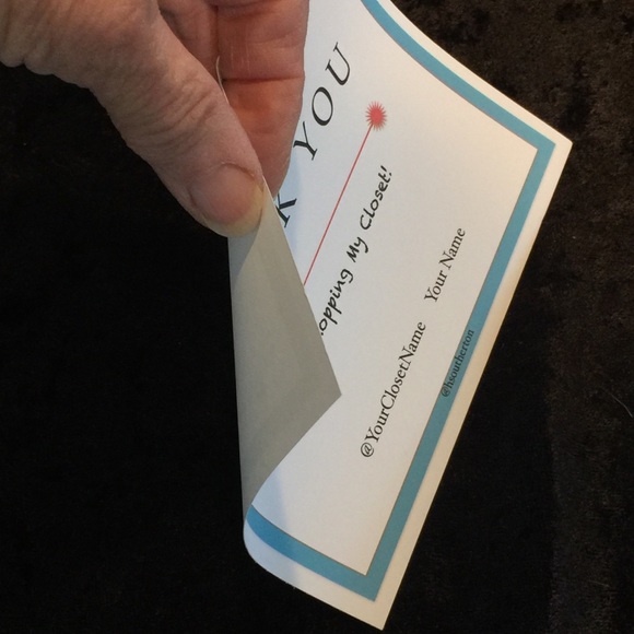 SJC 100 Custom Posh Thank You Notes - Picture 2 of 2